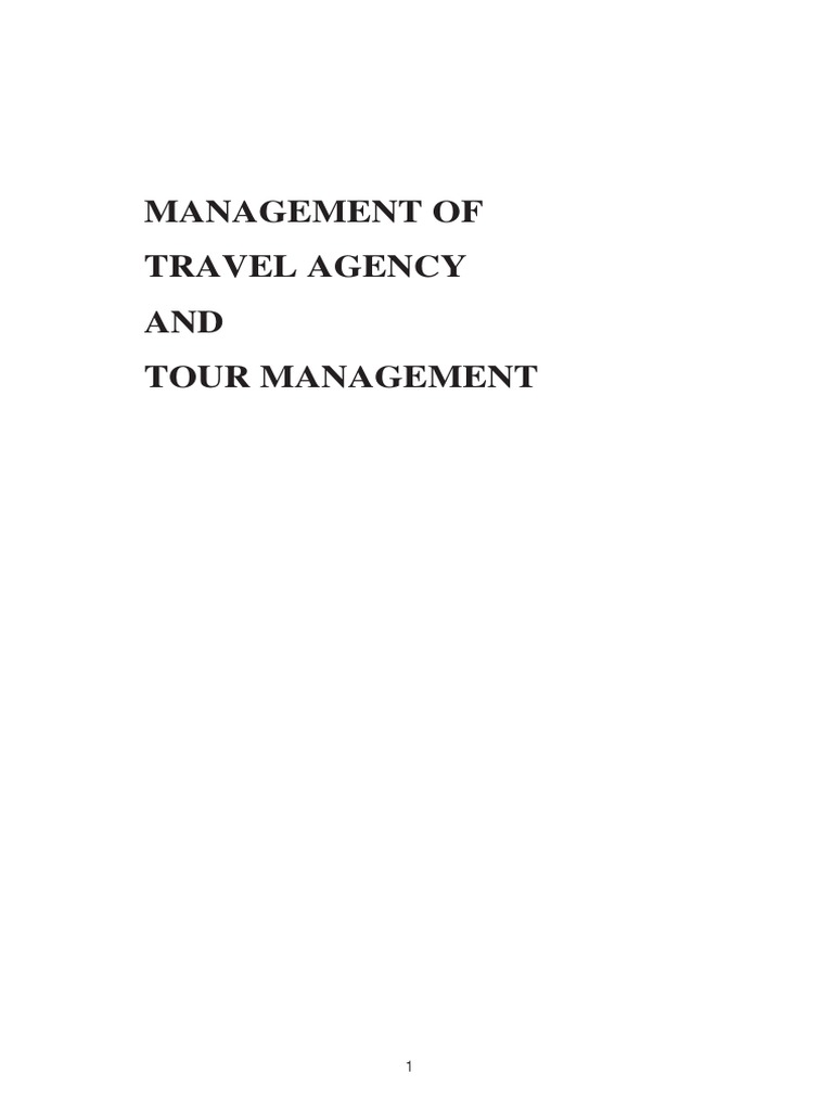 management-of-tour-operators-pdf-tourism-travel-agency