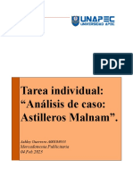 Tarea Individual - "Análisis de Caso - Astilleros Malnam".