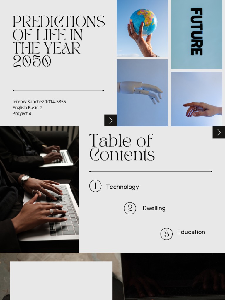 Predictions of Life in The Year 2050 PDF