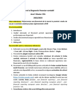 Referat La Diagnostic Financiar - 2022