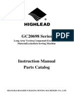 Highlead Sewing Machine gc20698