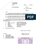 Permohonan Izin Ibadah Haji Kasrem 131 STG