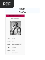 Download Saladin - Wikipedia Ing The Free Encyclopedia by master_nbl7316 SN6475408 doc pdf