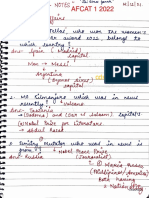 AFCAT 1 Complete GK Notes 