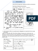 Écrire Une Lettre Exercice