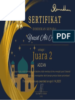 Upaya Kamu Untuk Meningkatkan Bakatmu Telah Membuat Dirimu Menjadi Juara! Selamat! Kamu Luar Biasa! Semoga Kamu Mendapatkan Lebih Banyak Prestasi Dalam Perlombaan! (1)