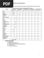 Discussion For Adjustment Entries - Questions