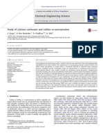 Paper - Study of Calcium Carbonate and Sulfate Co-Precipitation, 2013
