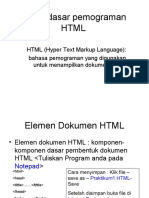 Dasar HTML