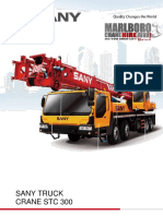 Maintenance Procedures Sany Crane STC-300Cmodel.