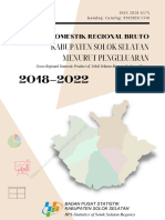 Produk Domestik Regional Bruto Kabupaten Solok Selatan Menurut Pengeluaran 2018 - 2022