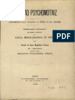 A Região Psychomotriz: Escola Medico-C1Rurgica Do Porto Anlonio de Sousa Magalliãcs C Lemos