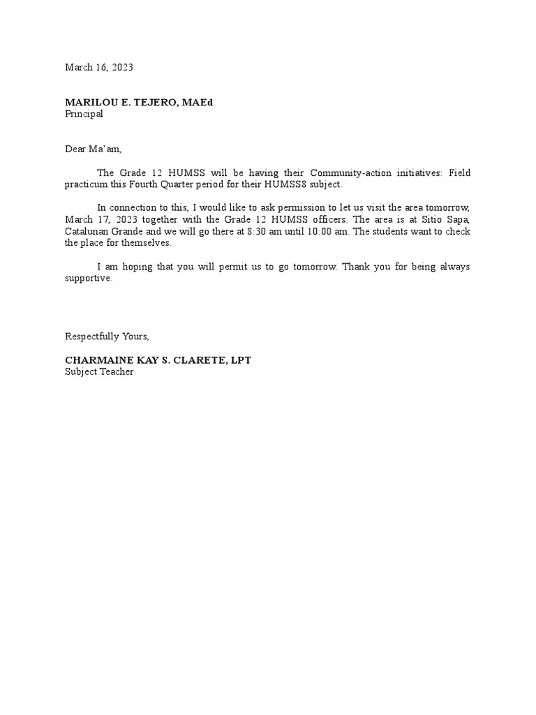 CESC Letter | PDF