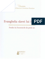 Evanghelia Slavei Lui Hristos - Patriarhul Daniel