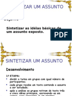 799-Seminário Sintetizar Assunto