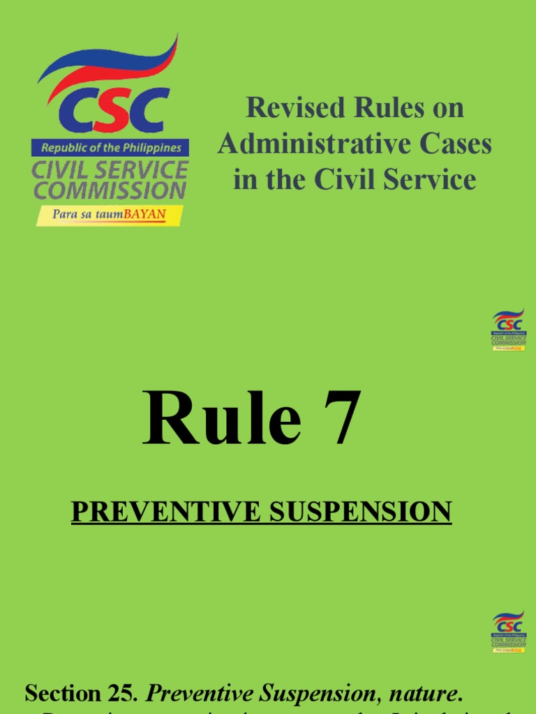 Revised rules on administrative cases in the civil service pdf fine