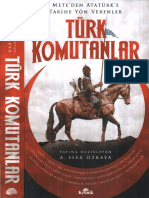 A. Sefa Özkan Türk Komutanlar Kronik Yayınları