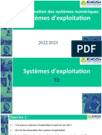 Système D'exploitation - TD 01-02