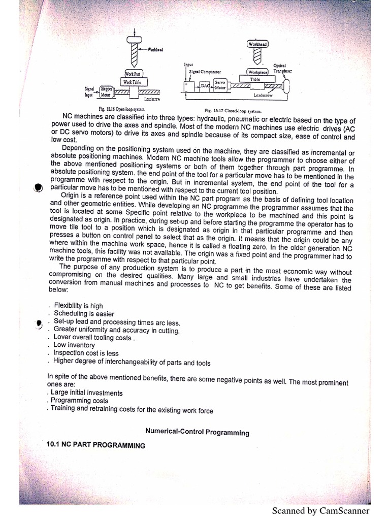 Basic CNC Notes-3 | PDF
