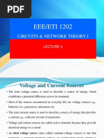Lecture 2-KCL - KVL & Mesh Analysis