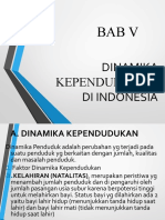 Bab 5 - Dinamika Kependudukan Di Indonesia (Antroposfer)