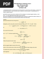 PEP 2020 Phase 2 Selection Test 3 - Solution