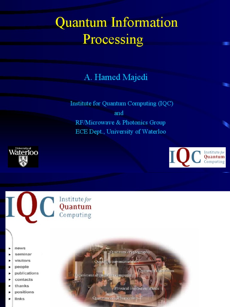 Pen 14 Qip PDF Quantum Mechanics Quantum Computing