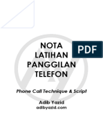 Ebook Adib Yazid - Teknik Panggilan Telefon & Skrip