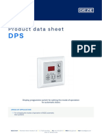 GEZE Produktdatenblatt EN 697800094586