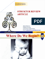 Kuliah II - Struktur Review Article