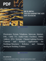 Lesson 8 BUILDING TELECOMMUNICATION SYSTEMS