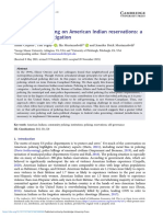 Community Policing On American Indian Reservations A Preliminary Investigation