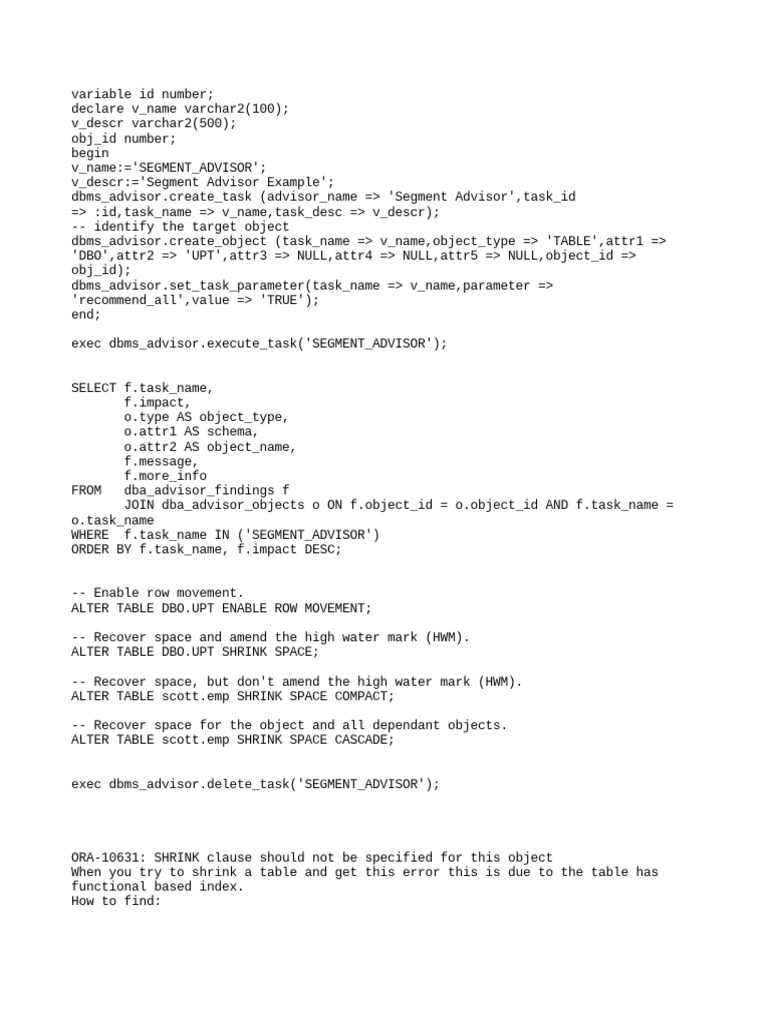 Segment advisor pdf