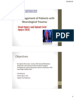 9 - Management of Patients With Neurological Trauma