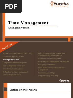 03- Time Management_Action priority matrix