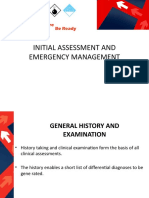 Ep Lec 2-Initial Assessment and Emergency Management