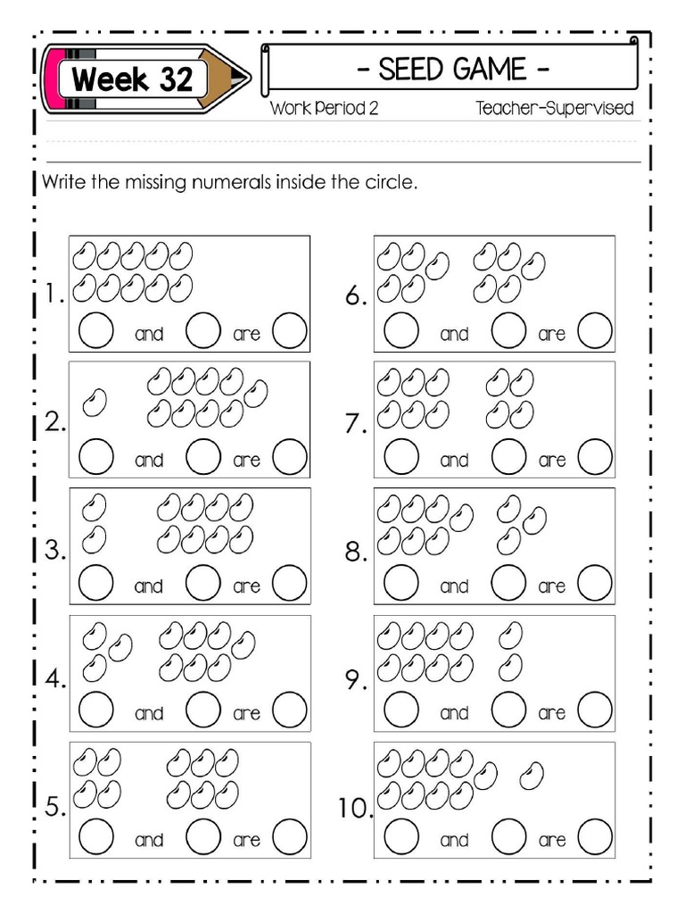 Week 32 worsheets pdf