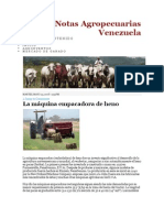 Notas Agropecuarias Venezuela