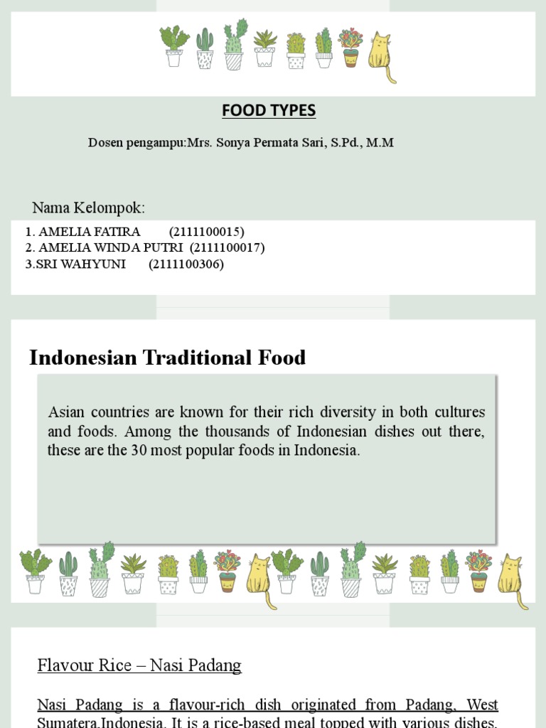 Bahasa inggris sd materi introduction pdf foods cuisine
