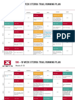 XTERRA 10K Training Plan