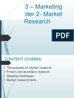 Marketing - Market Research