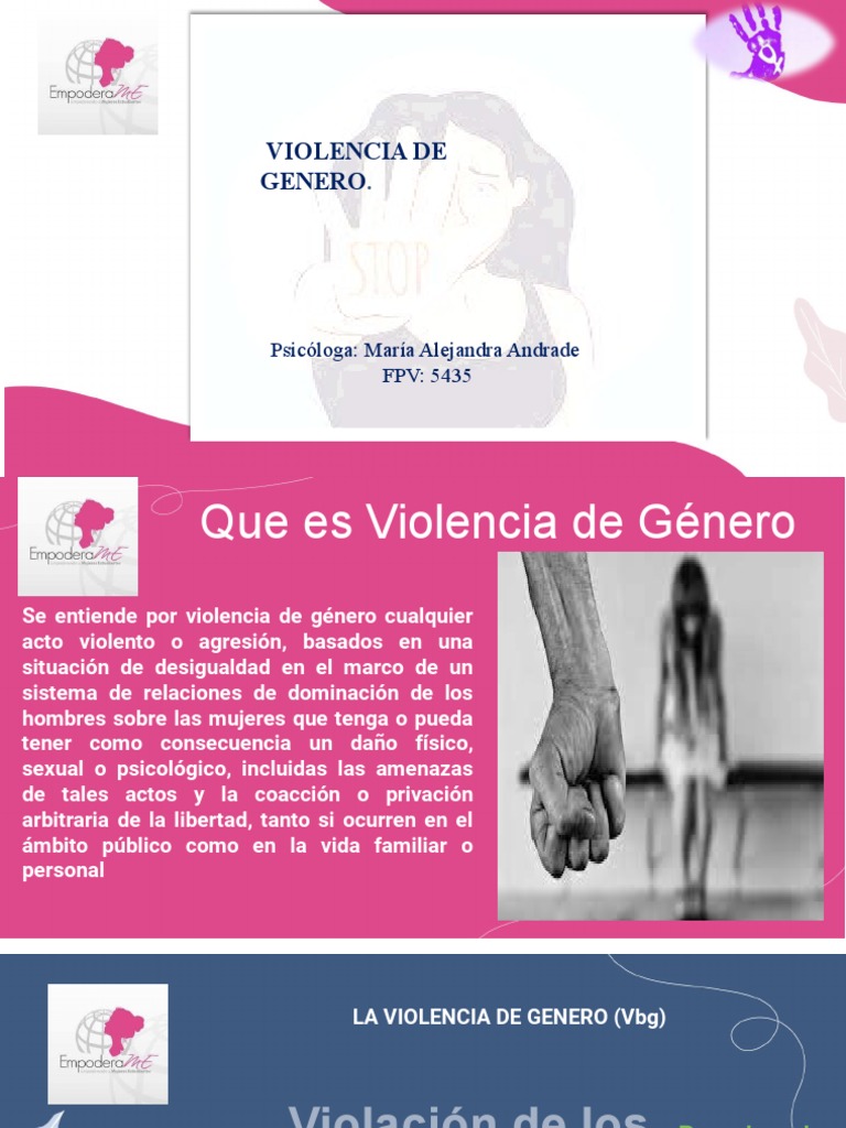 Taller de VBG | PDF | Violencia | La violencia contra las mujeres