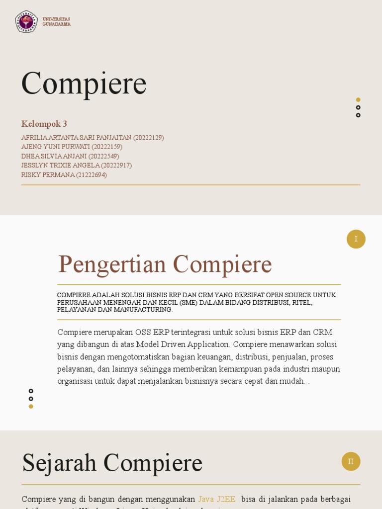 Solusi ERP Compiere untuk SME | PDF | Bisnis | Pengelolaan Keuangan & Uang