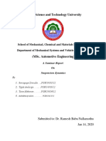 Suspension Dyanmics