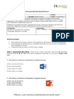 PLANTILLA EVALUACIÓN DIAGNÓSTICA 6° Tecnología