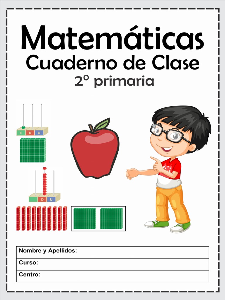 Cuaderno de Matemática Unidades y Decenas 2° Primaria | PDF