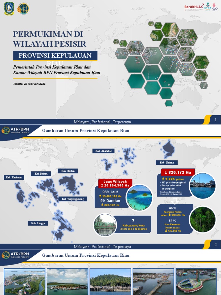 28 Februari - Paparan Permukiman Di Wilayah Perairan Kepulauan Riau ...