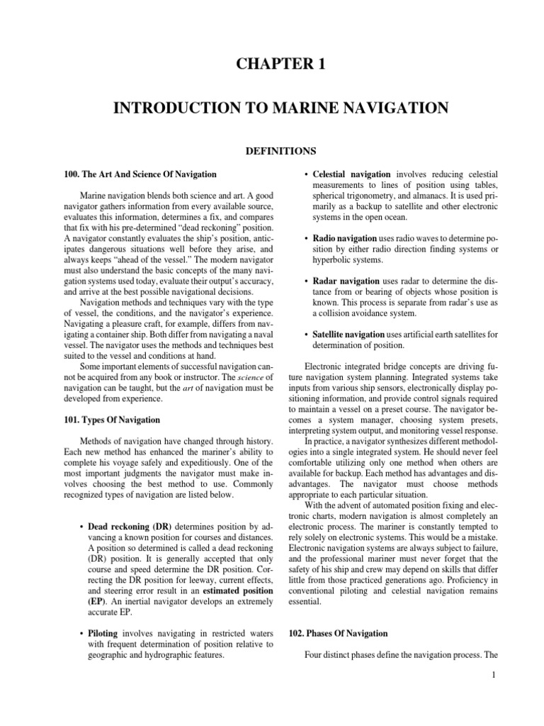 Chapt01 2 | PDF | Navigation | Latitude