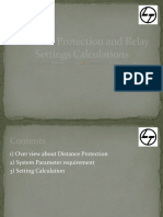 Distance Relay Settings Calculations