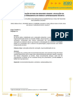 A Impermeabilização de Rios em Grandes Cidades-Aplicação Da Animação Como Ferramenta de Ensino E Aprendizagem Infantil